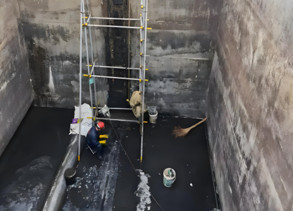 上海冷却水池防水堵漏工程